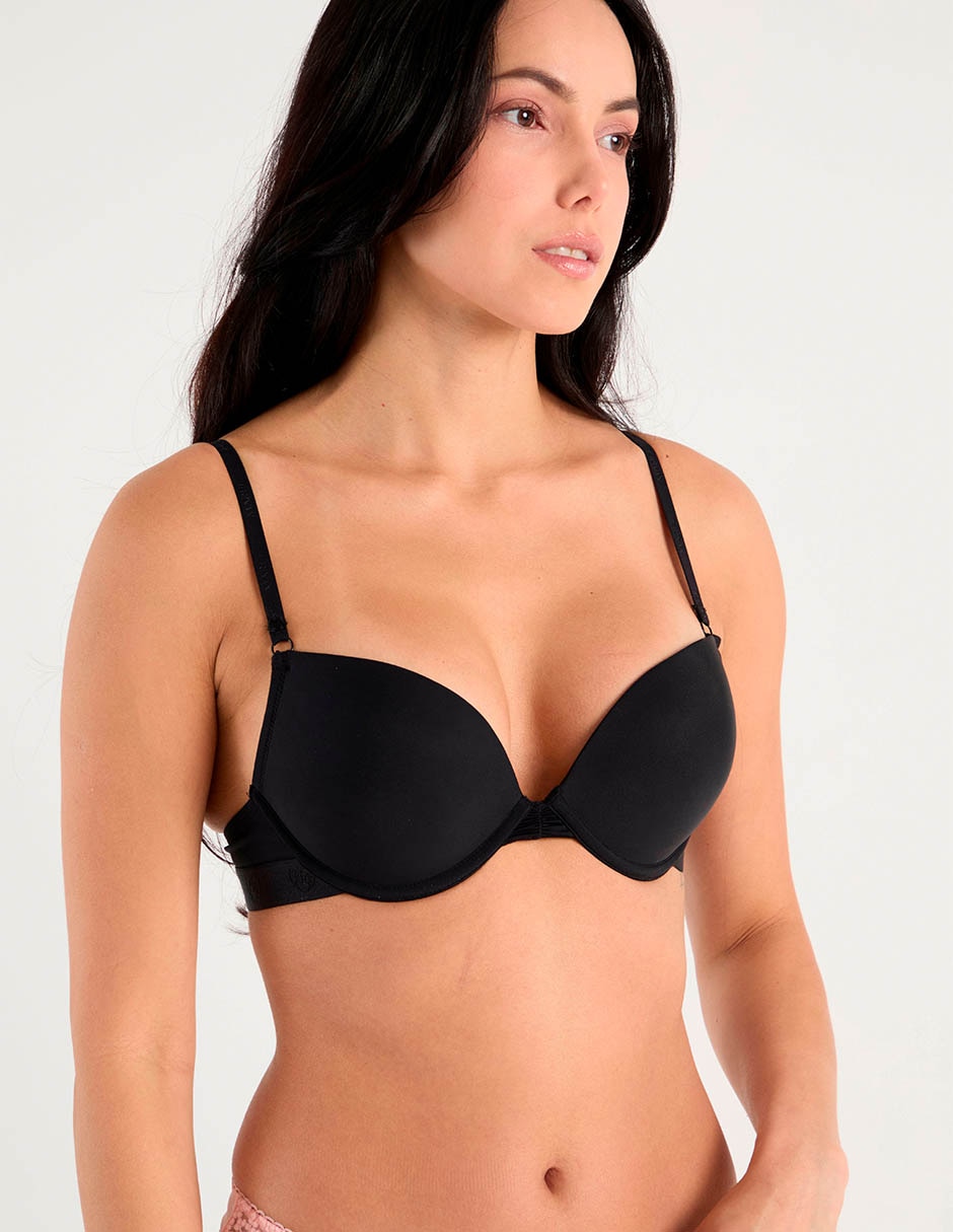 Brassiere plunge copa push up para mujer 5