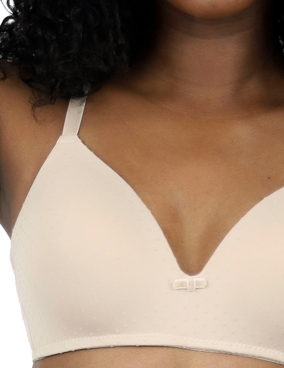 T-shirt bra copa preformada para mujer