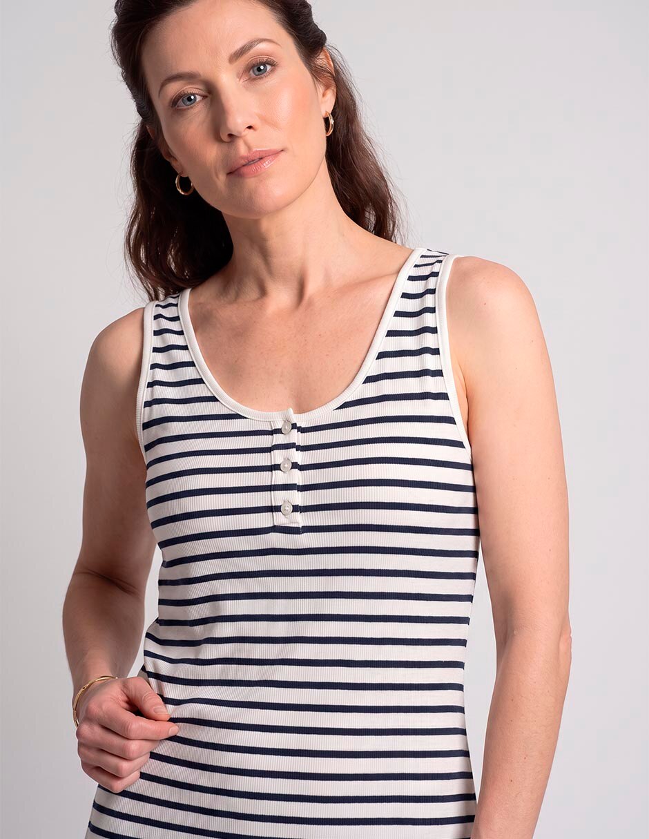 Camisón estampado a rayas 3