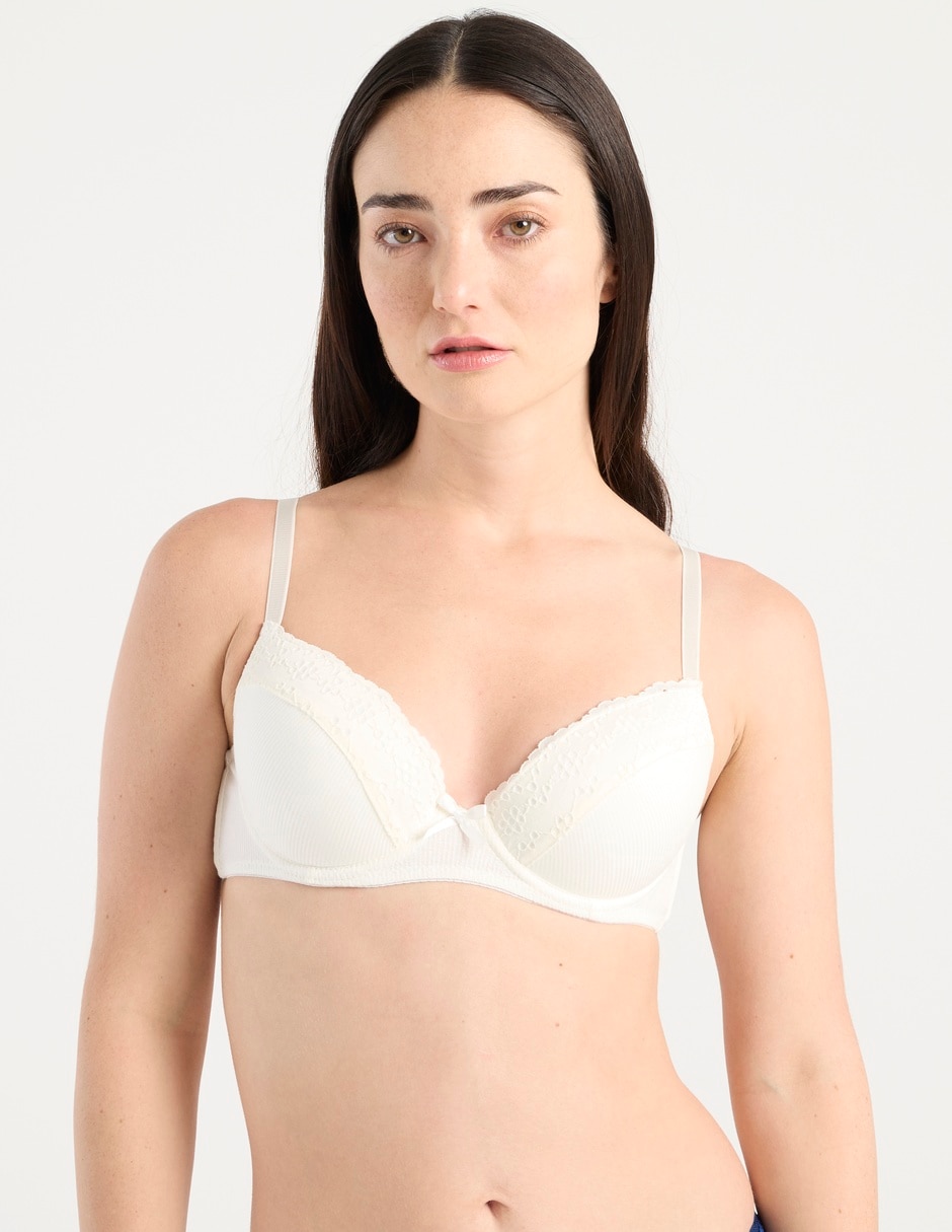Brassiere demi con copa para mujer Brassiere demi con copa para mujer