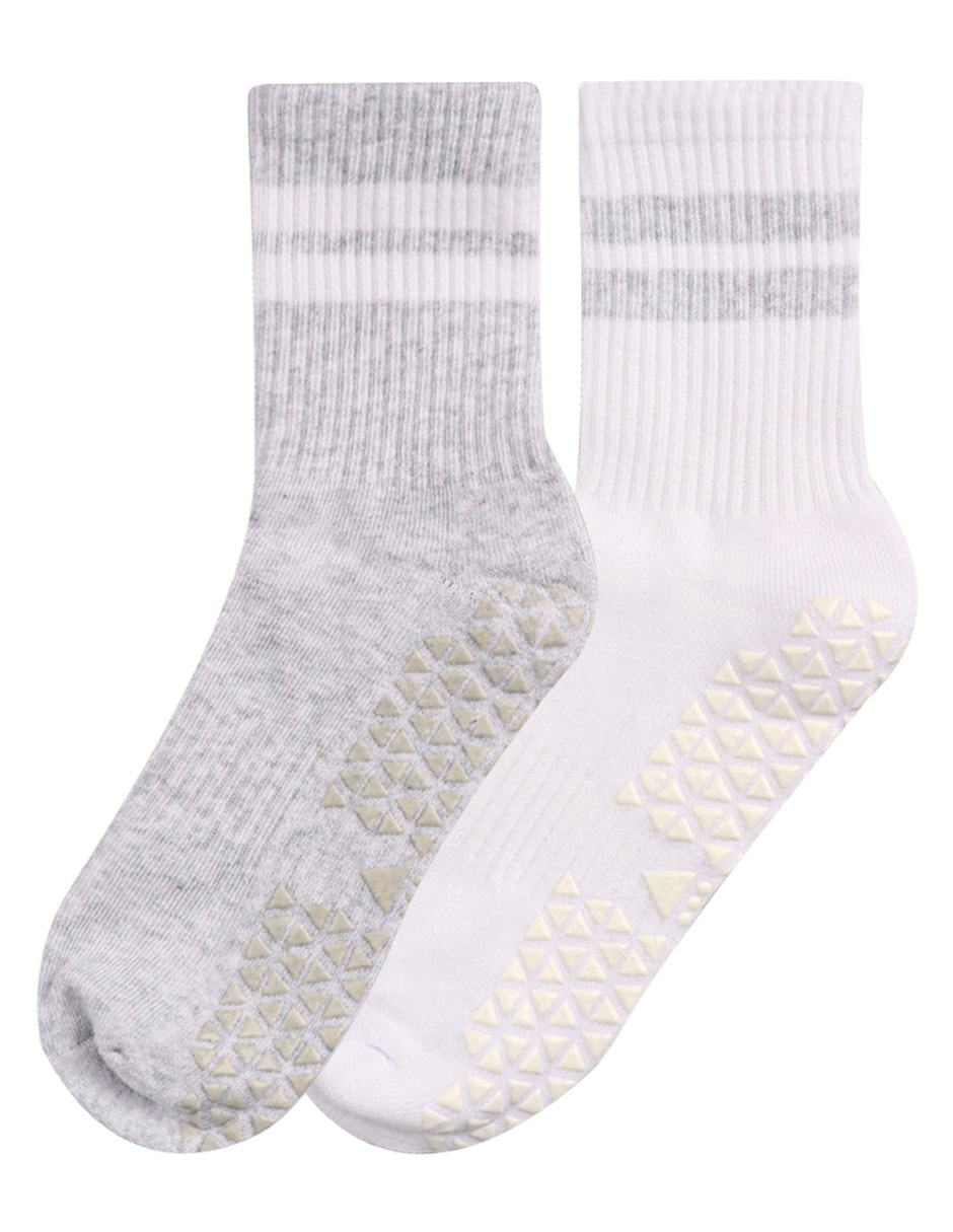 Set de tín antiderrapante para mujer 2 pares