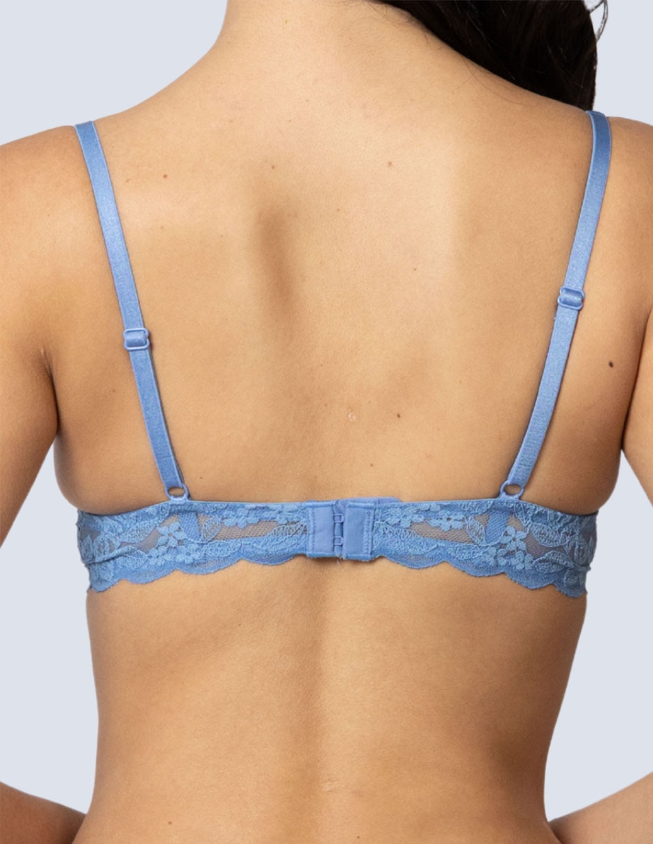 Brassiere demi con copa para mujer 3