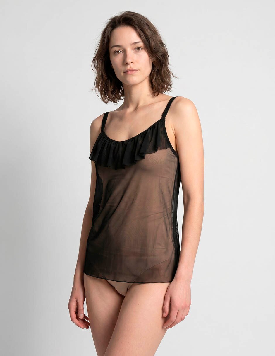 Baby doll transparente Baby doll transparente