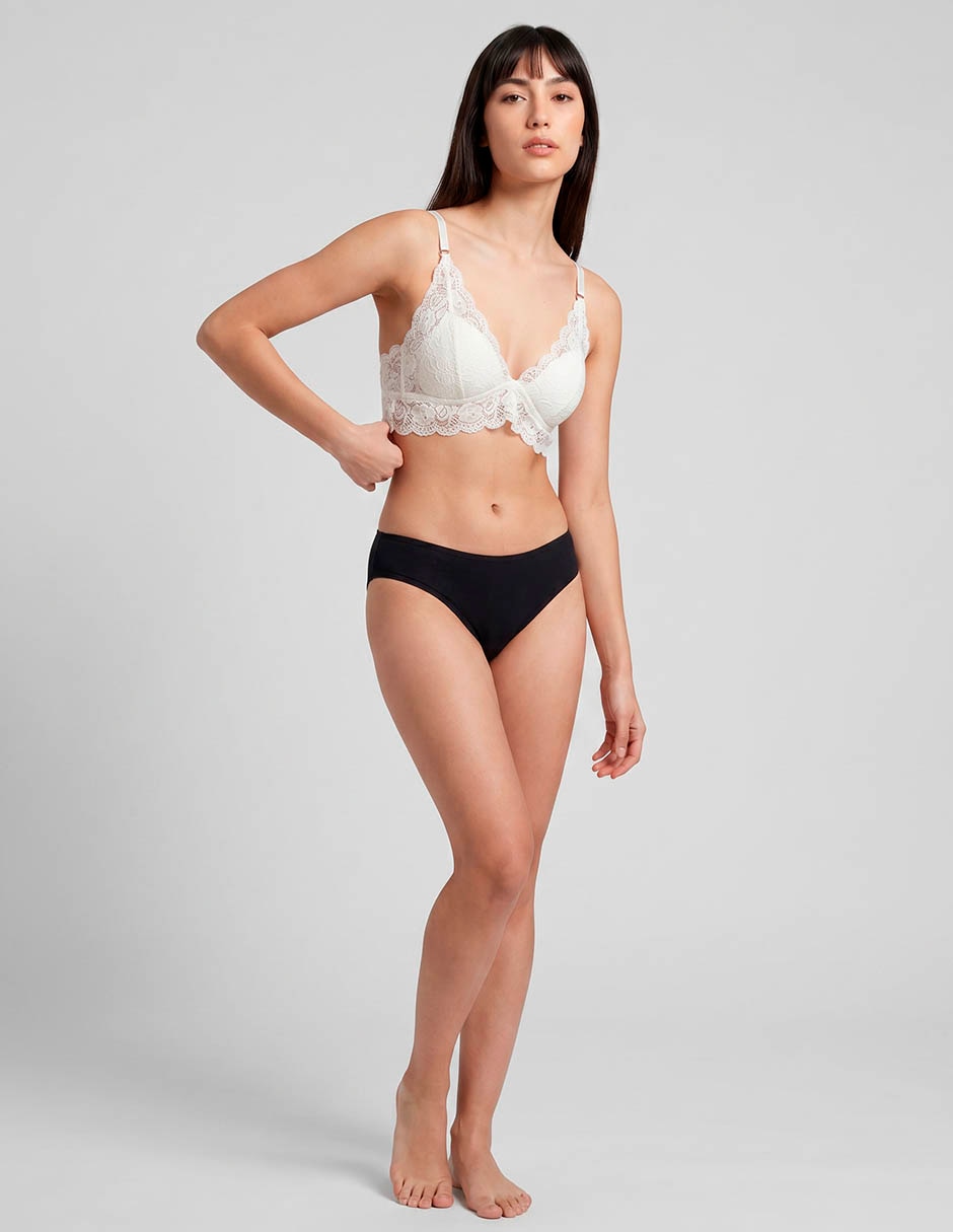 Bralette copa triangular para mujer Bralette copa triangular para mujer