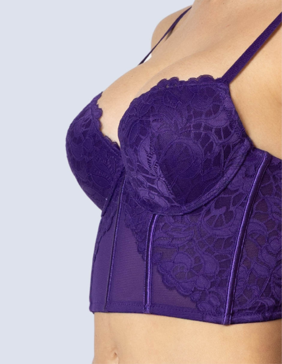 Corselette con copa para mujer