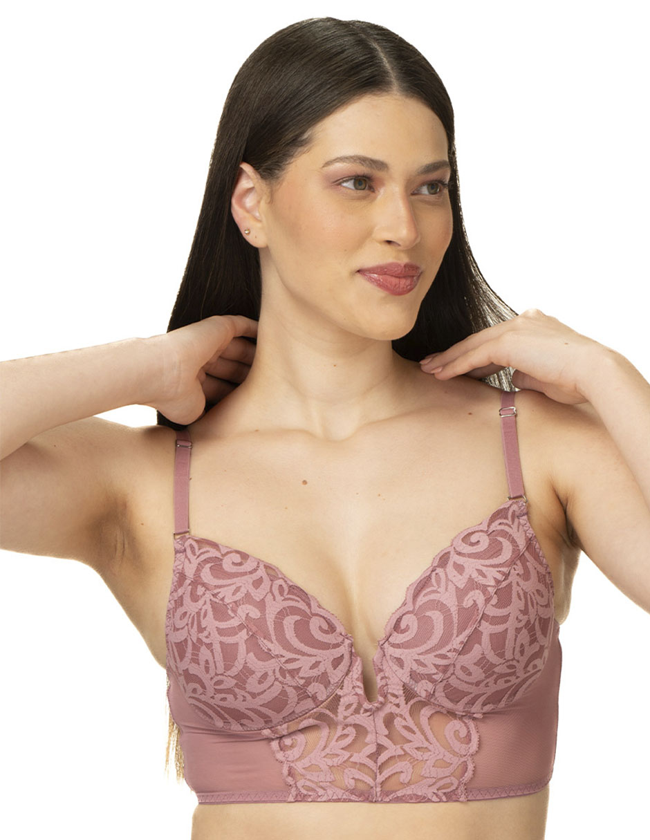 Bralette copa push up para mujer 1