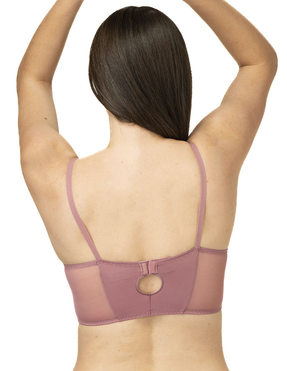 Bralette copa push up para mujer 2