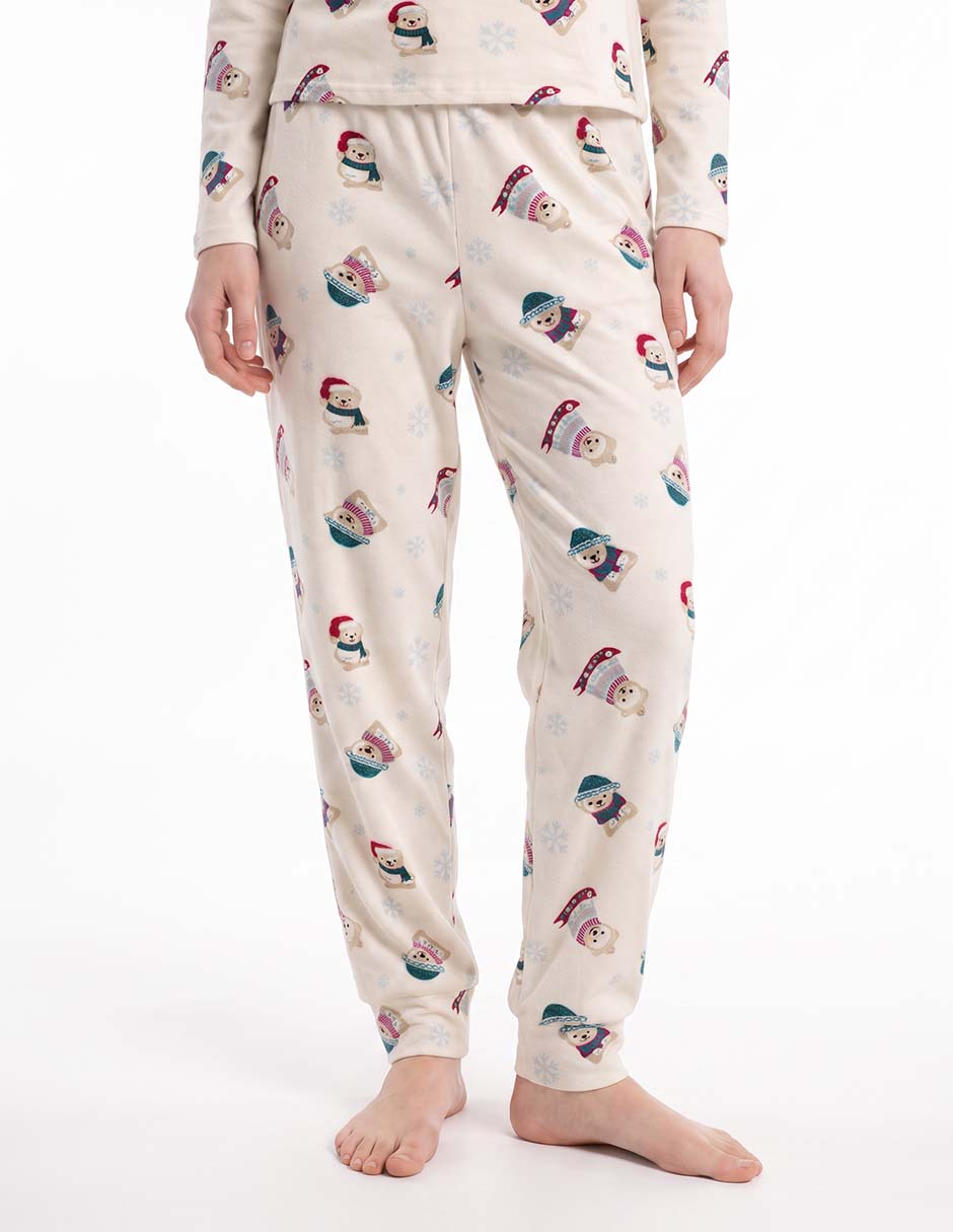 Conjunto pijama navideño para mujer 2