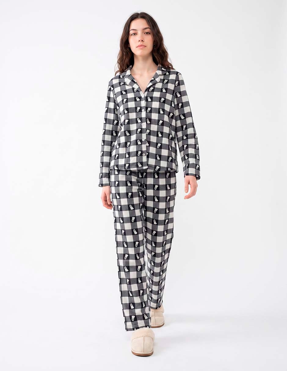 Conjunto pijama fantasma para mujer Conjunto pijama fantasma para mujer
