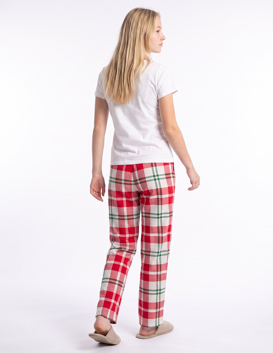 Conjunto pijama navideño para mujer 2