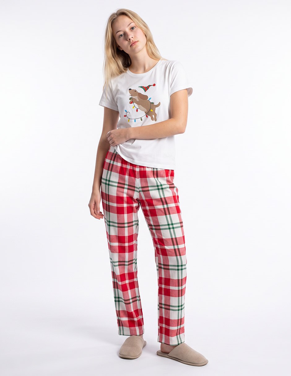 Conjunto pijama navideño para mujer 3
