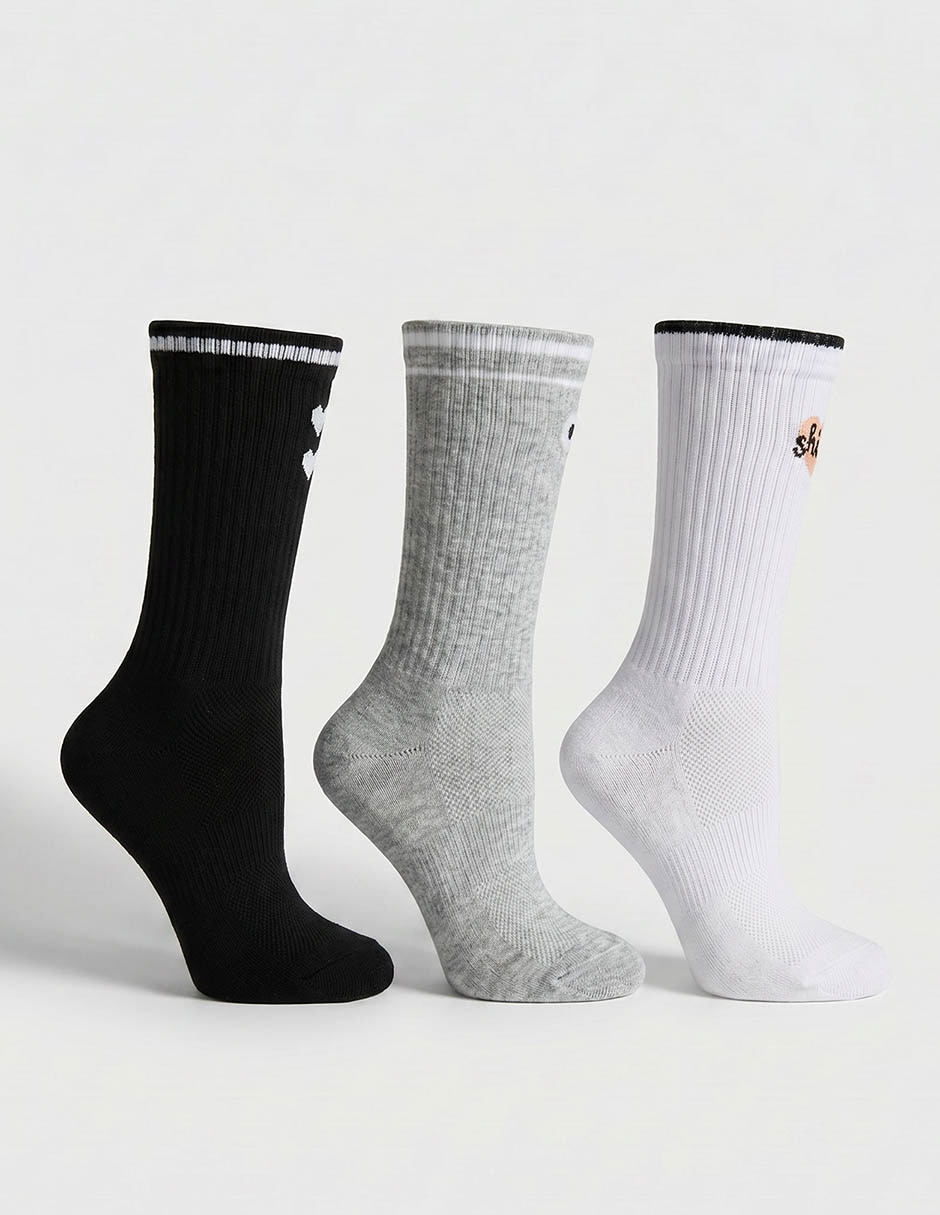 Calceta Non Stop para mujer 3 pares