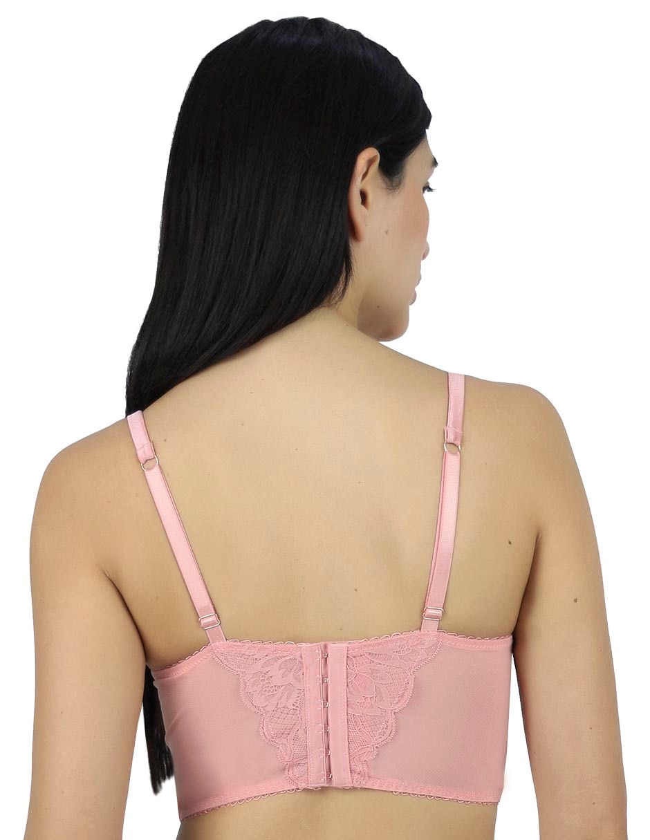 Brassiere peto medio copa preformada para mujer 2