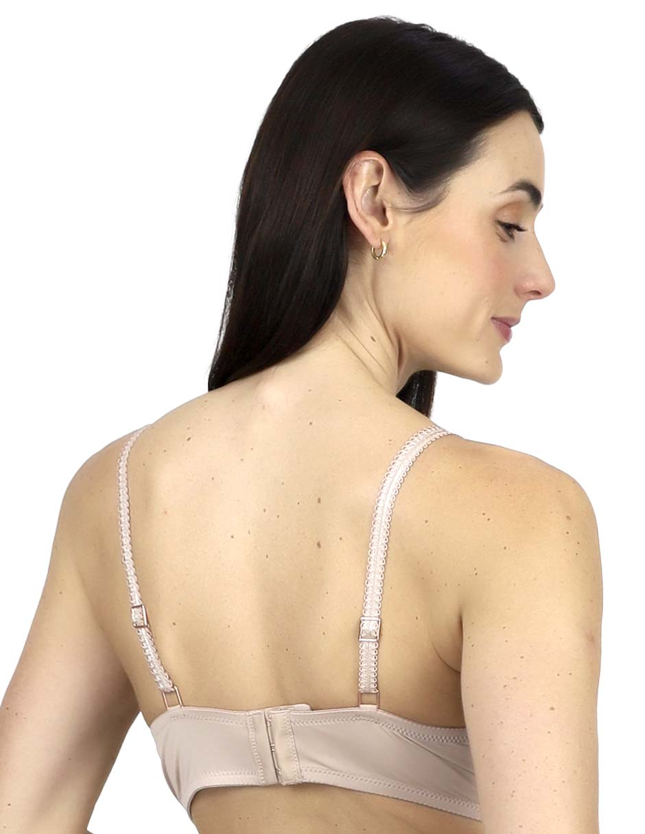 Brassiere escote profundo con copa para mujer 4