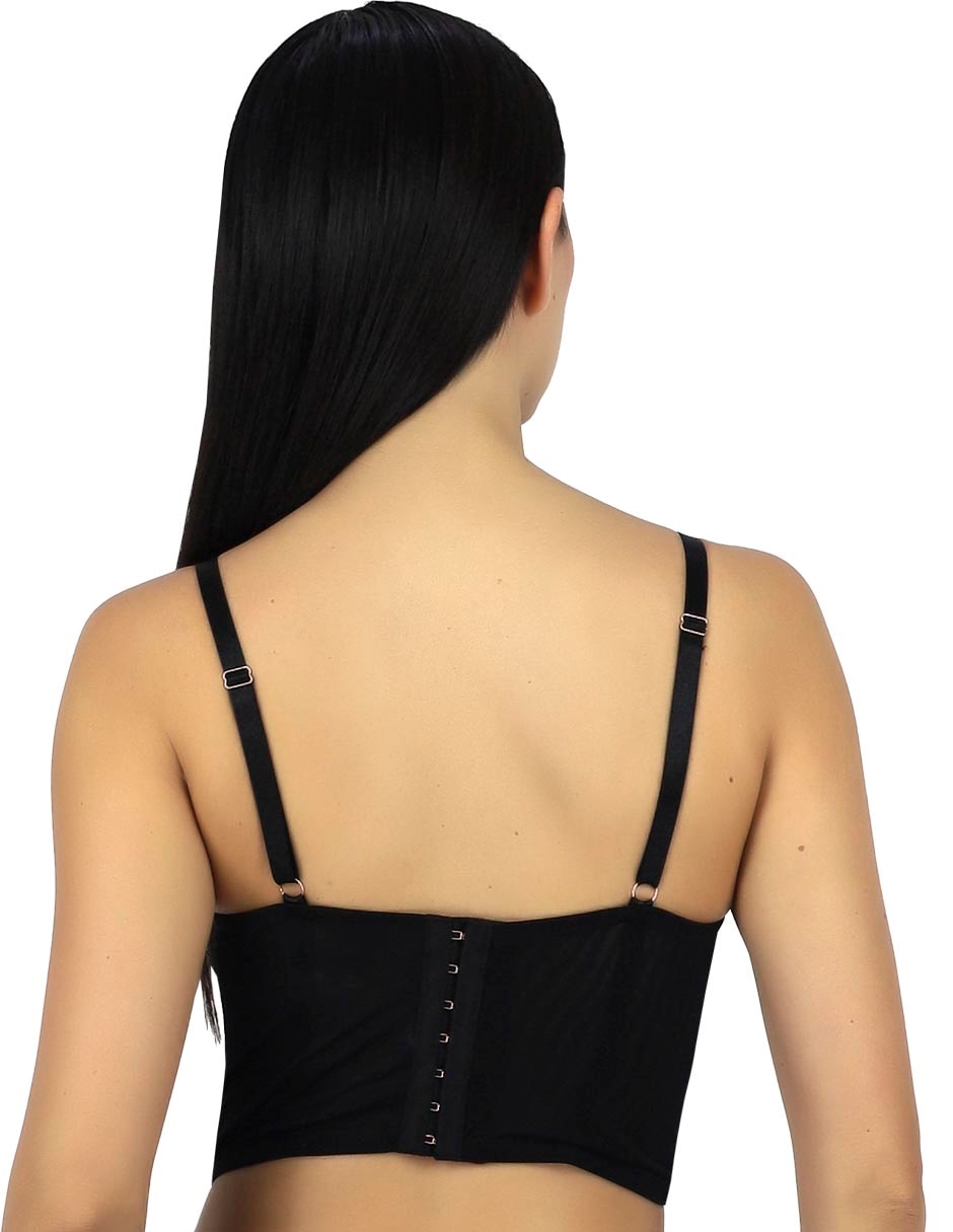 Brassiere peto medio copa preformada para mujer 2