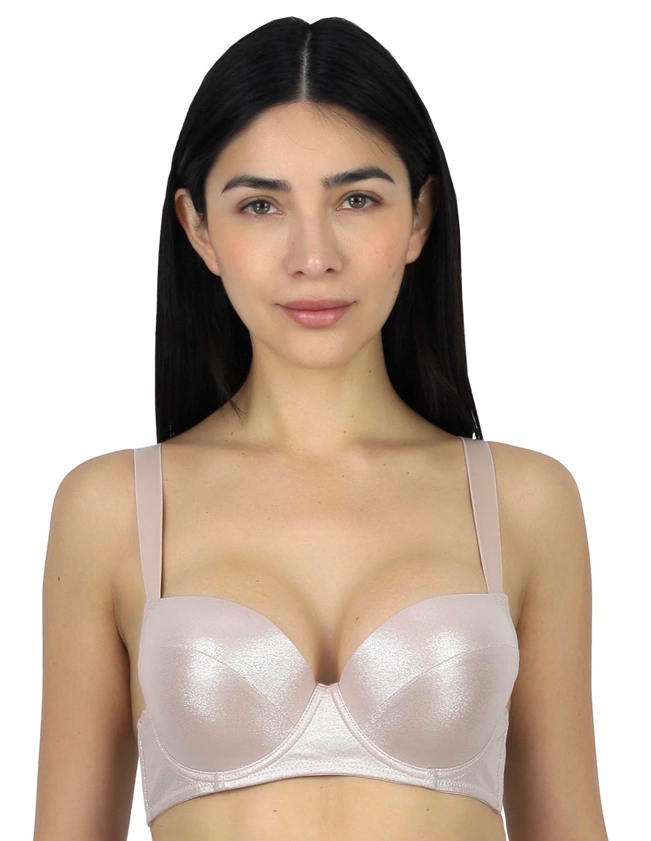 Brassiere plunge copa preformada para mujer Brassiere plunge copa preformada para mujer