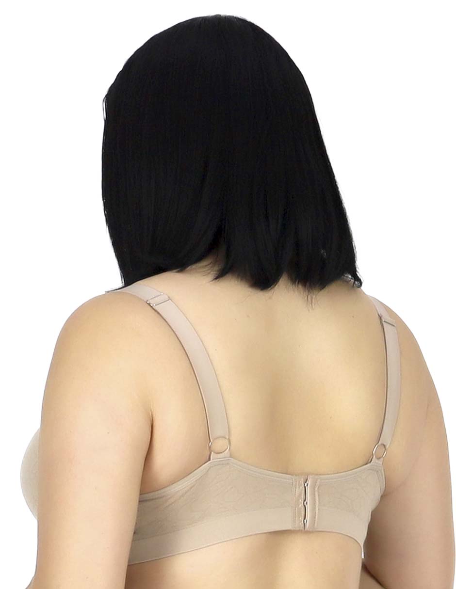 Brassiere escote profundo copa preformada para mujer 4