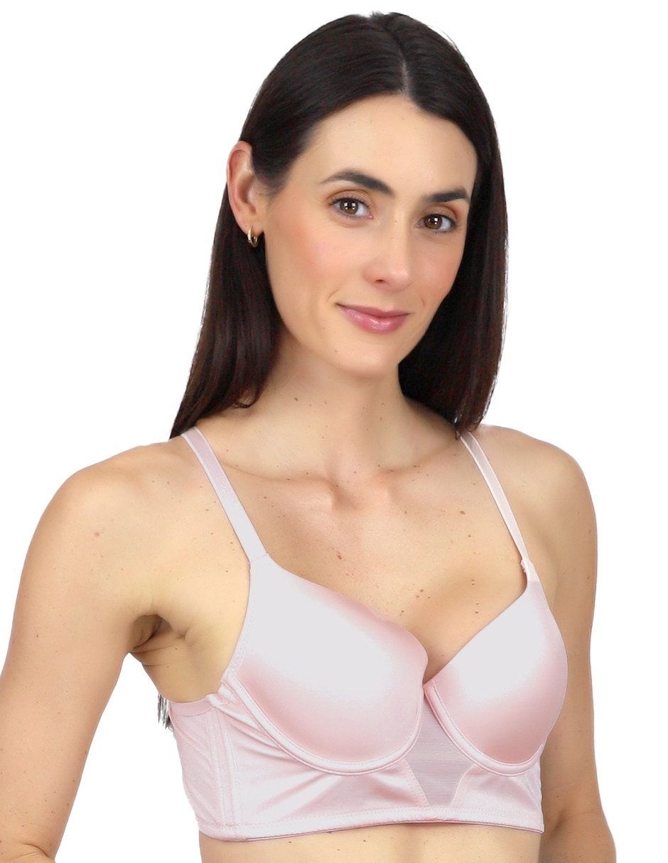 Brassiere Peto Medio Con Copa Para Mujer 2