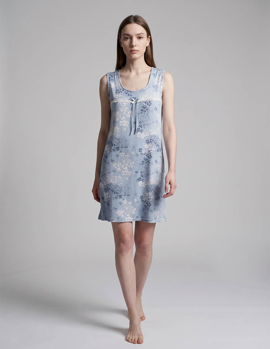 Camisón estampado floral