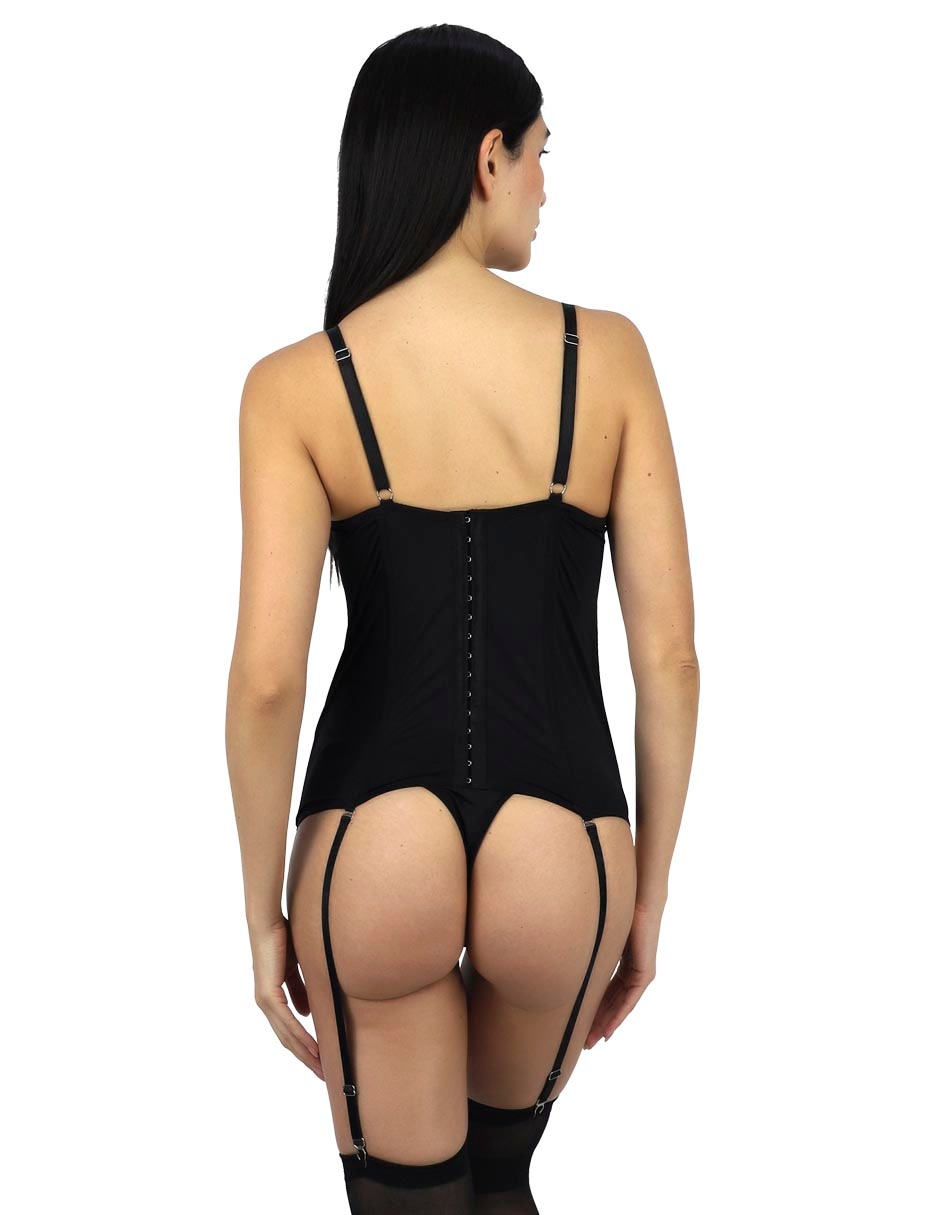 Body cuello v escote profundo para mujer 2