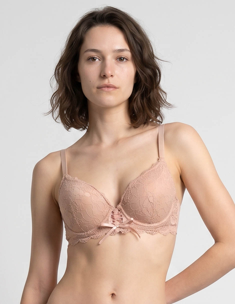Brassiere demi con copa para mujer Brassiere demi con copa para mujer