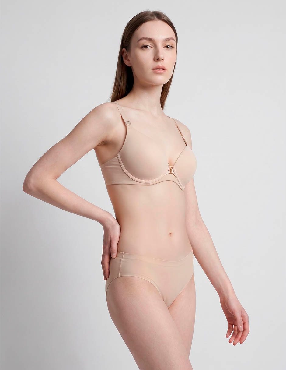 Brassiere demi con copa preformada para mujer 3