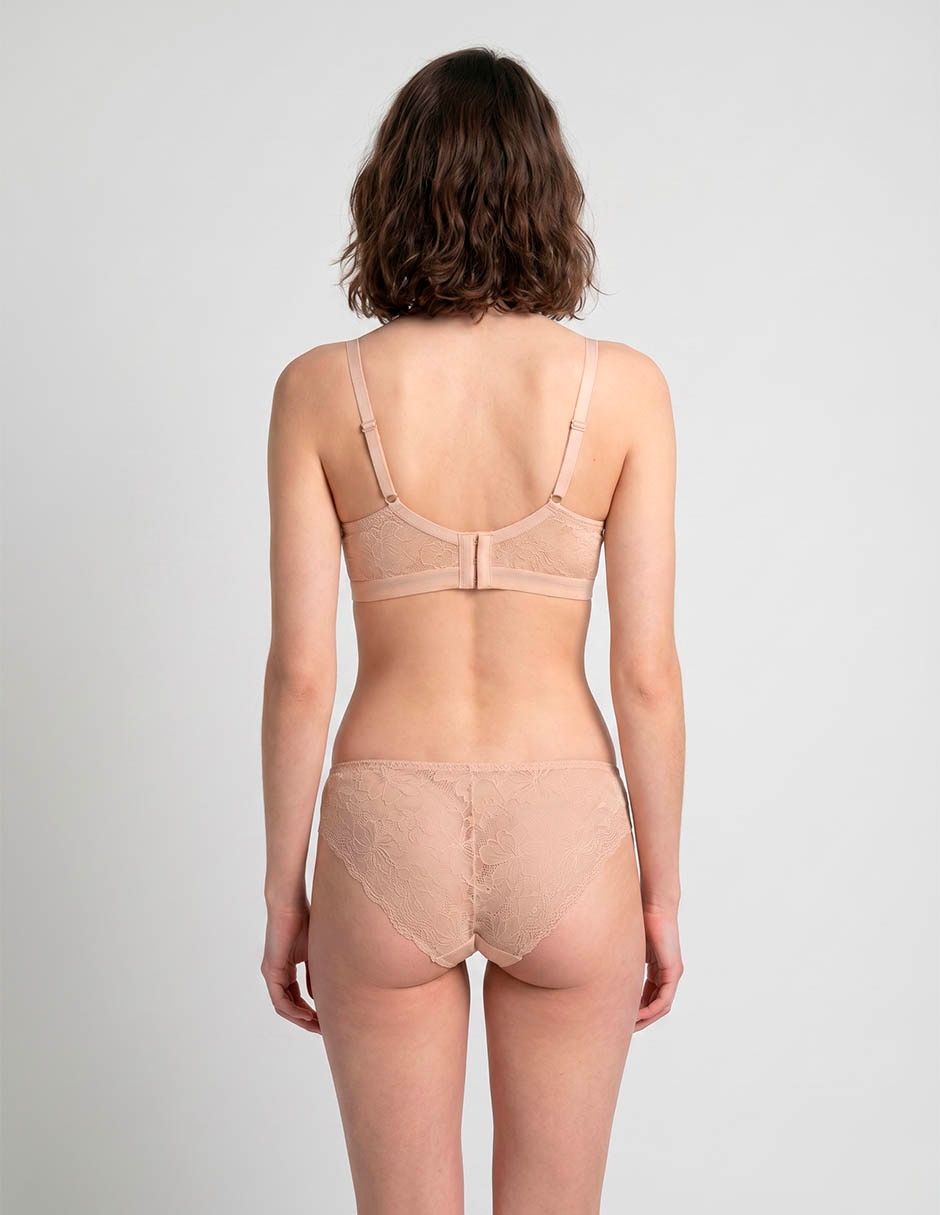 Brassiere balconette con copa para mujer 2