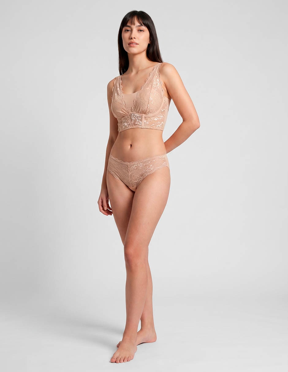 Brassiere peto medio con copa para mujer Brassiere peto medio con copa para mujer