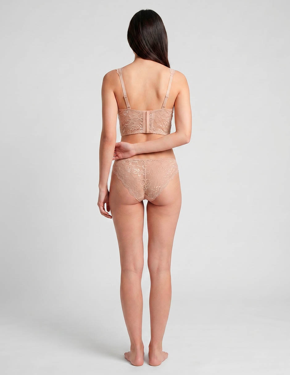 Brassiere peto medio con copa para mujer 2
