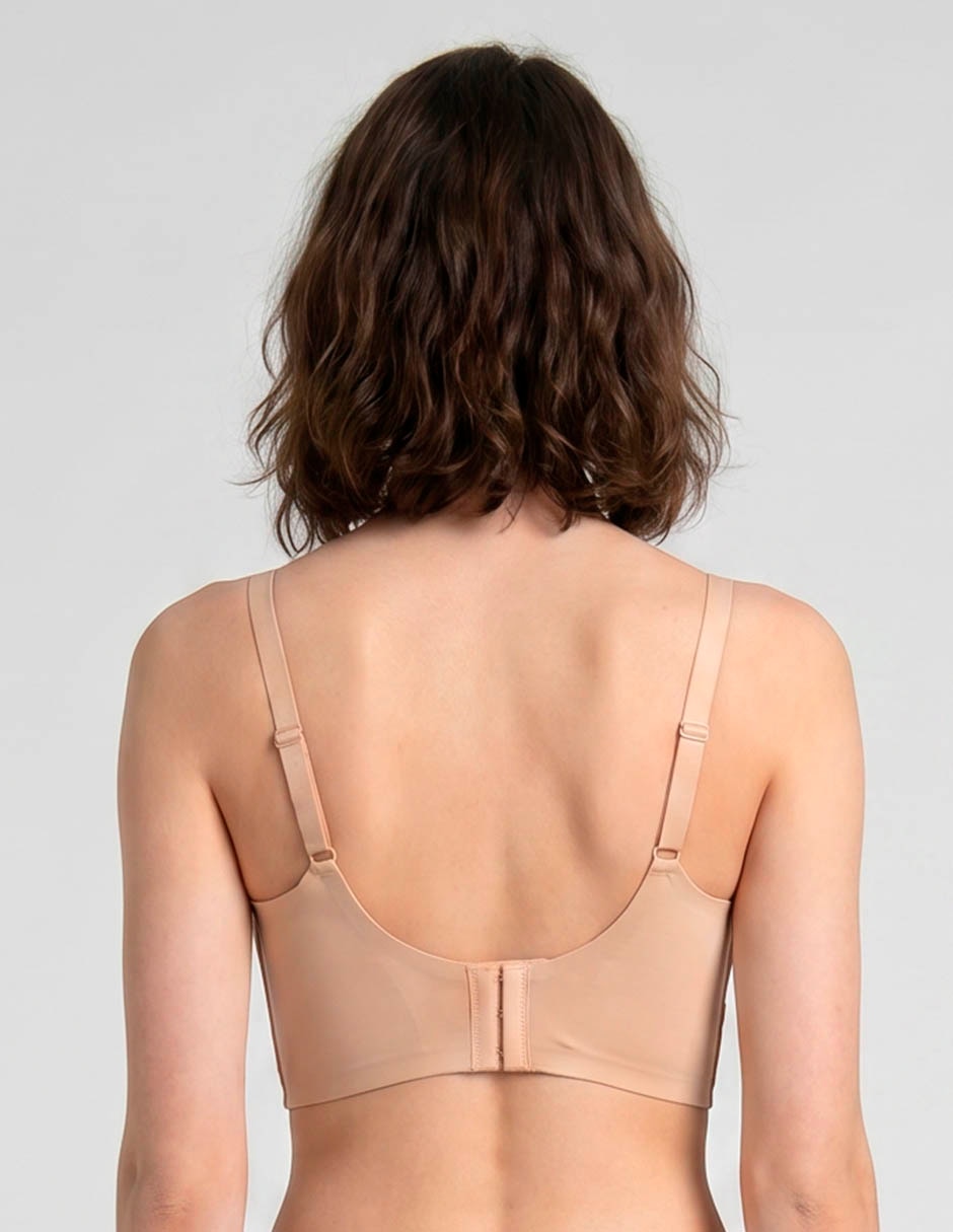 Brassiere peto medio con copa para mujer 2