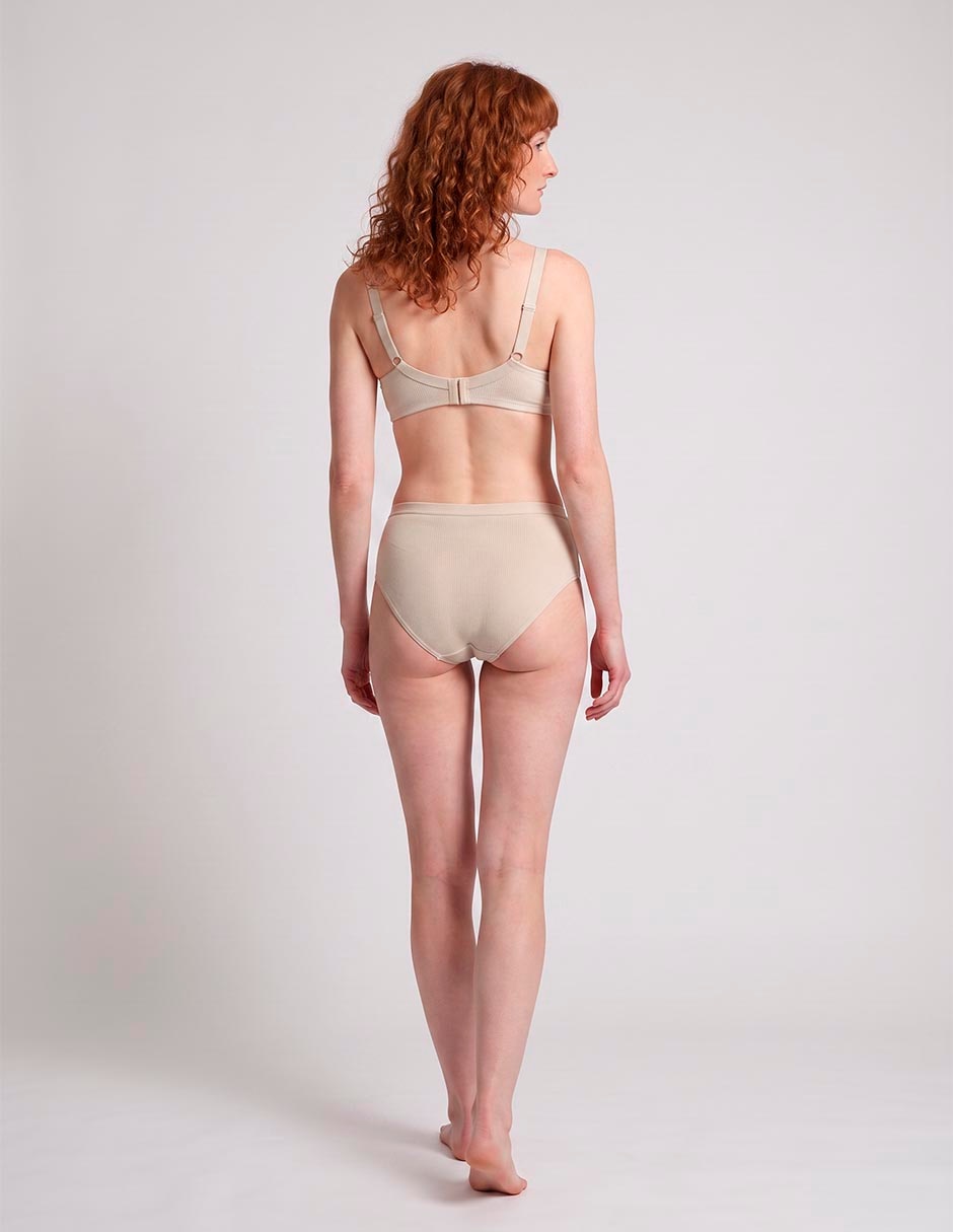 Brassiere demi con copa para mujer
