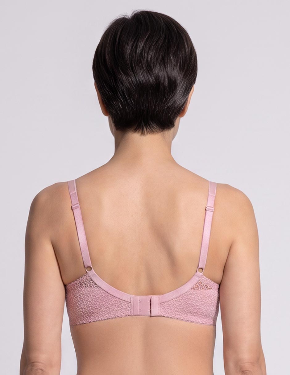 Brassiere media copa seamless para mujer 3