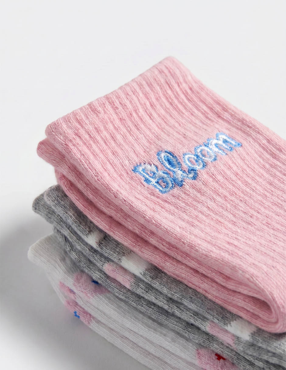 Calcetín para mujer 3 pares 3