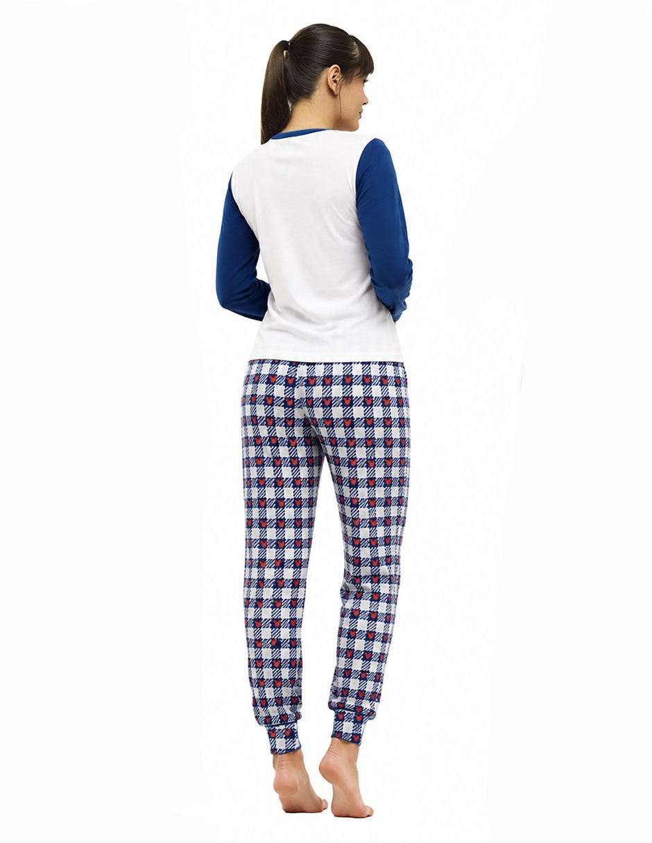 Conjunto pijama minnie mouse para mujer 2