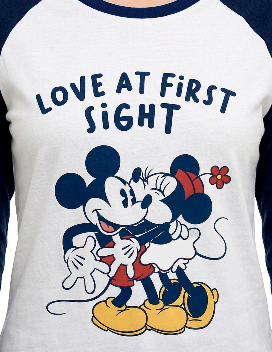 Conjunto pijama minnie mouse para mujer 4