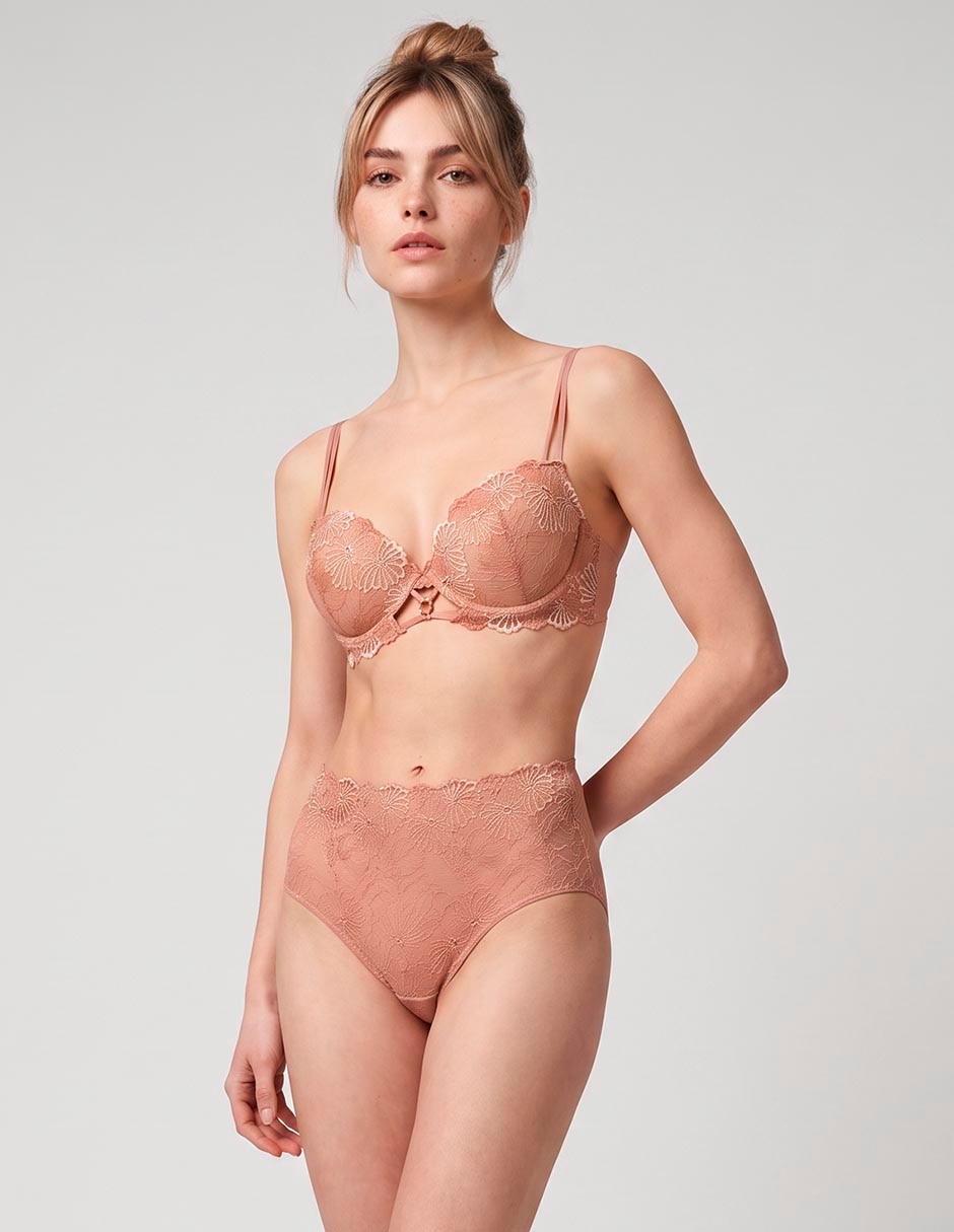 Brassiere demi para mujer 2