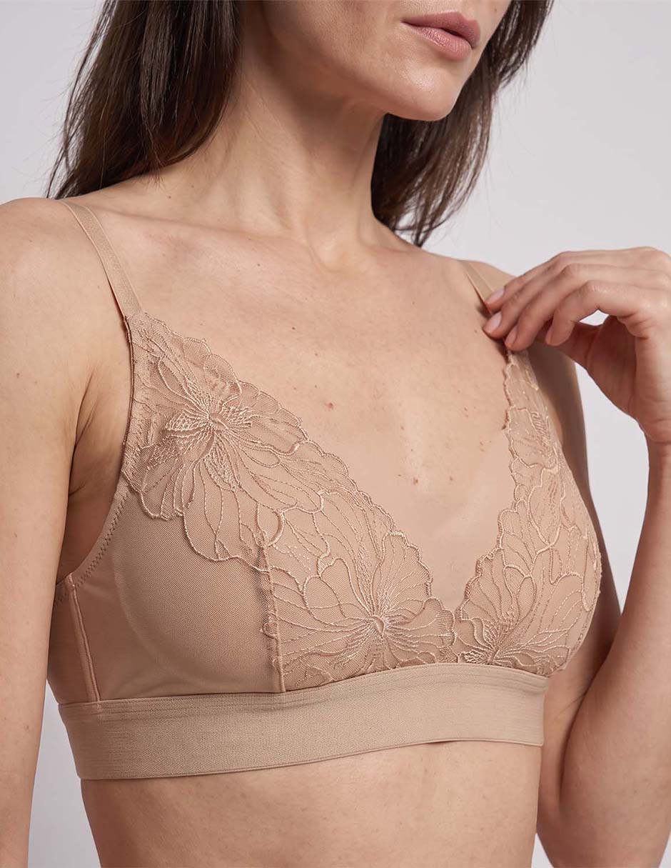 Bralette zelina con copa para mujer