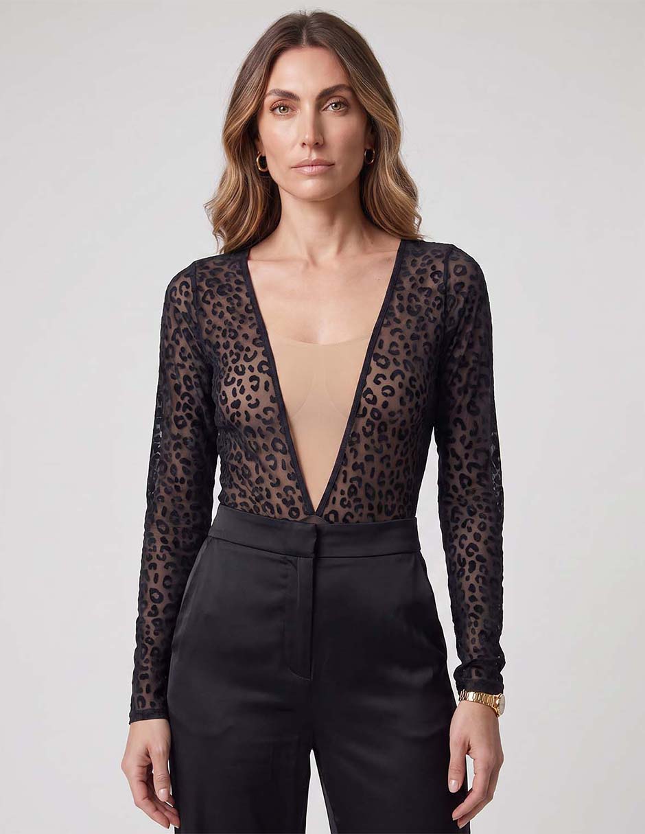 Body escote V para mujer Body escote V para mujer