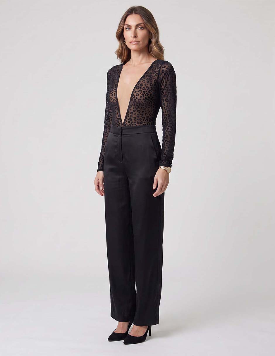 Body escote V para mujer 3