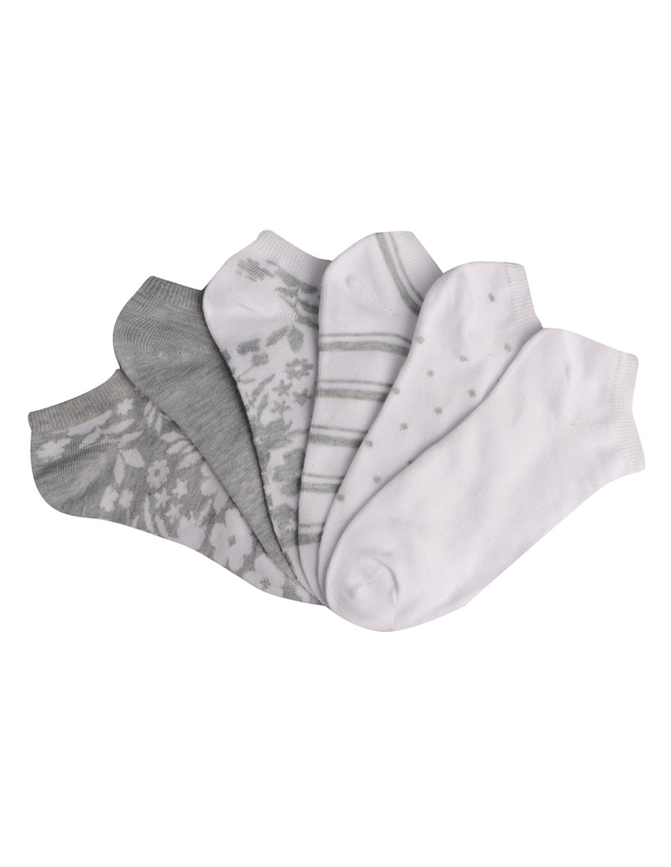 Set de tín de algodón para mujer 6 pares