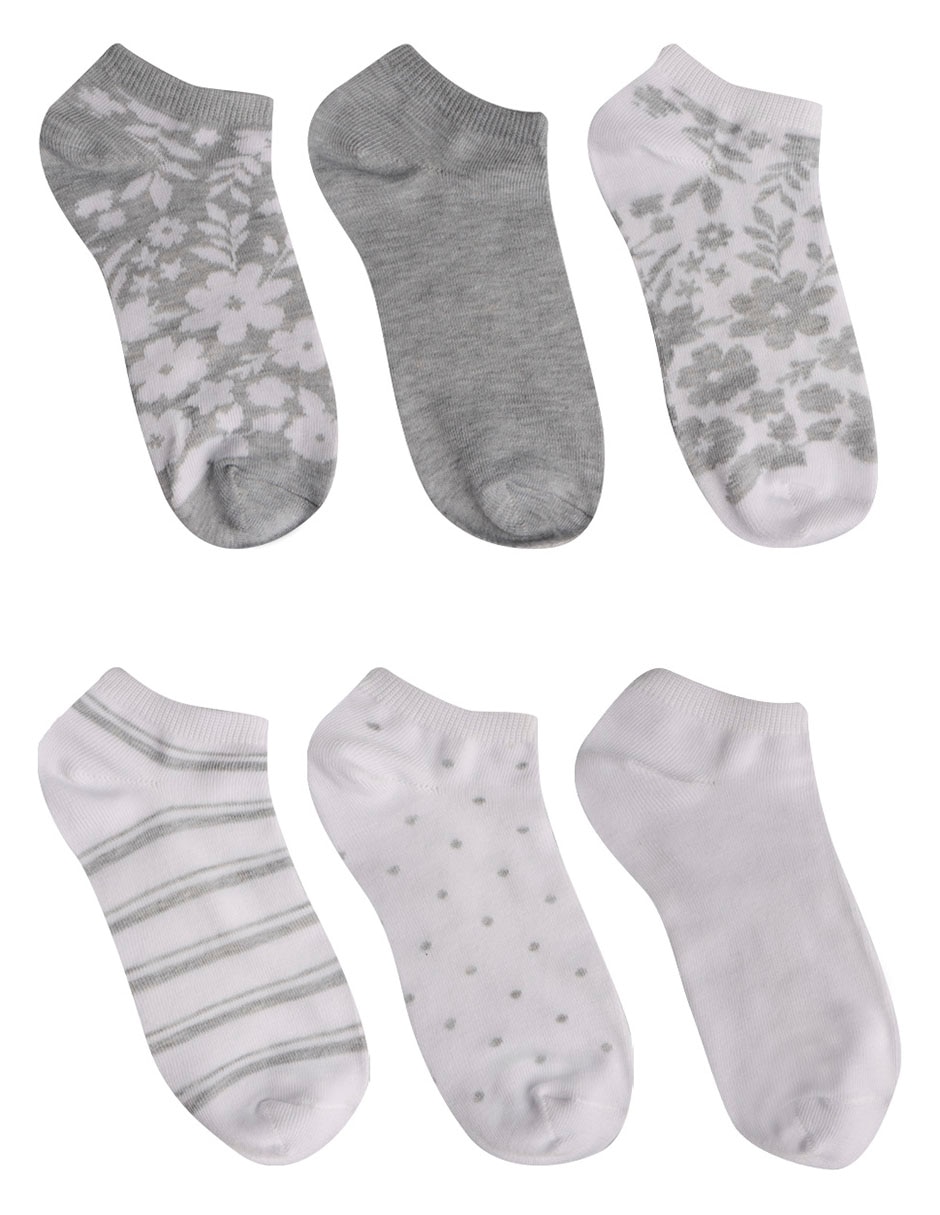 Set de tín de algodón para mujer 6 pares