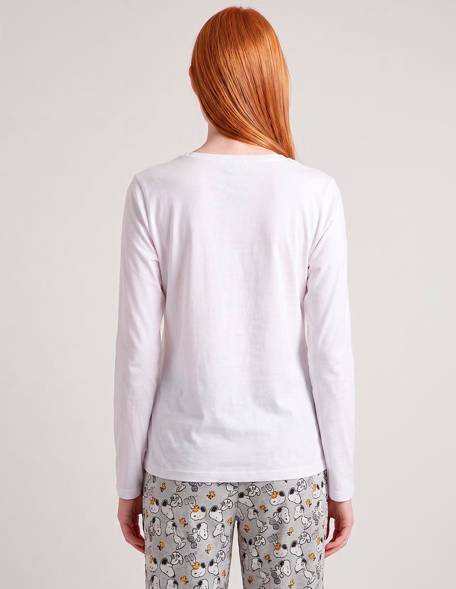 Conjunto pijama Snoopy para mujer 2