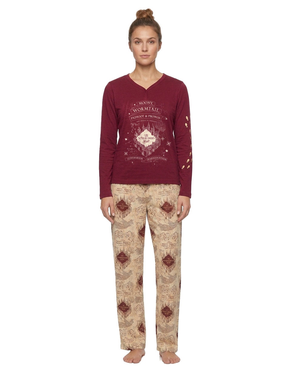 Conjunto pijama harry potter para mujer 4