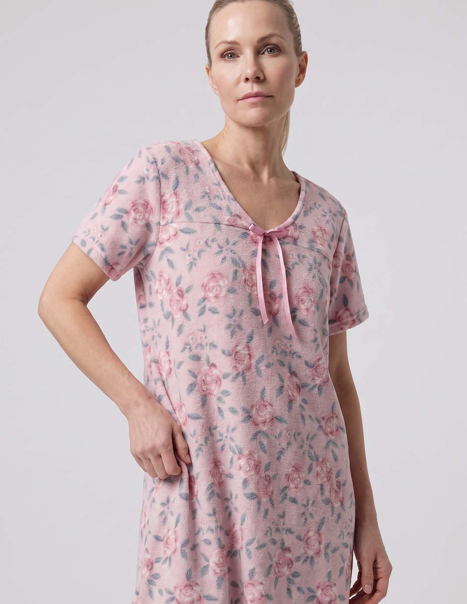 Camisón manga corta