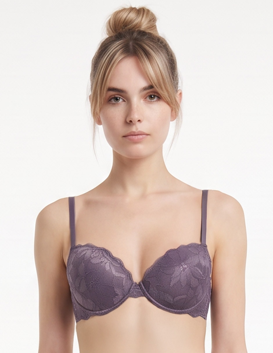 Brassiere demi para mujer