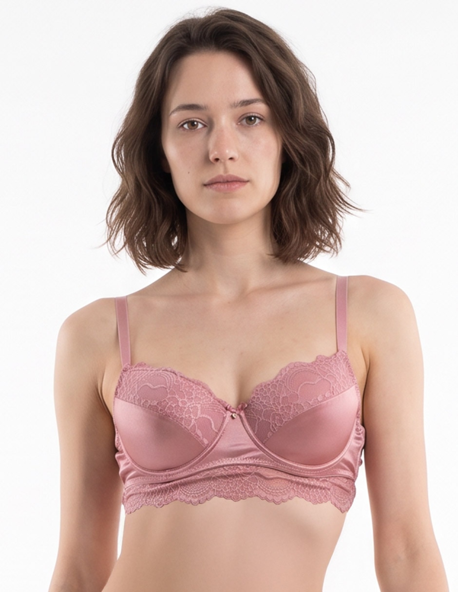 Brassiere balconette para mujer