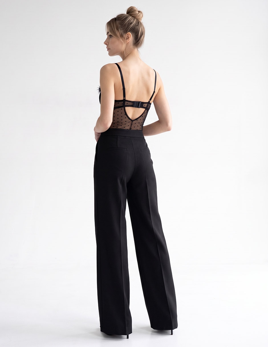 Body escote medio para mujer 2
