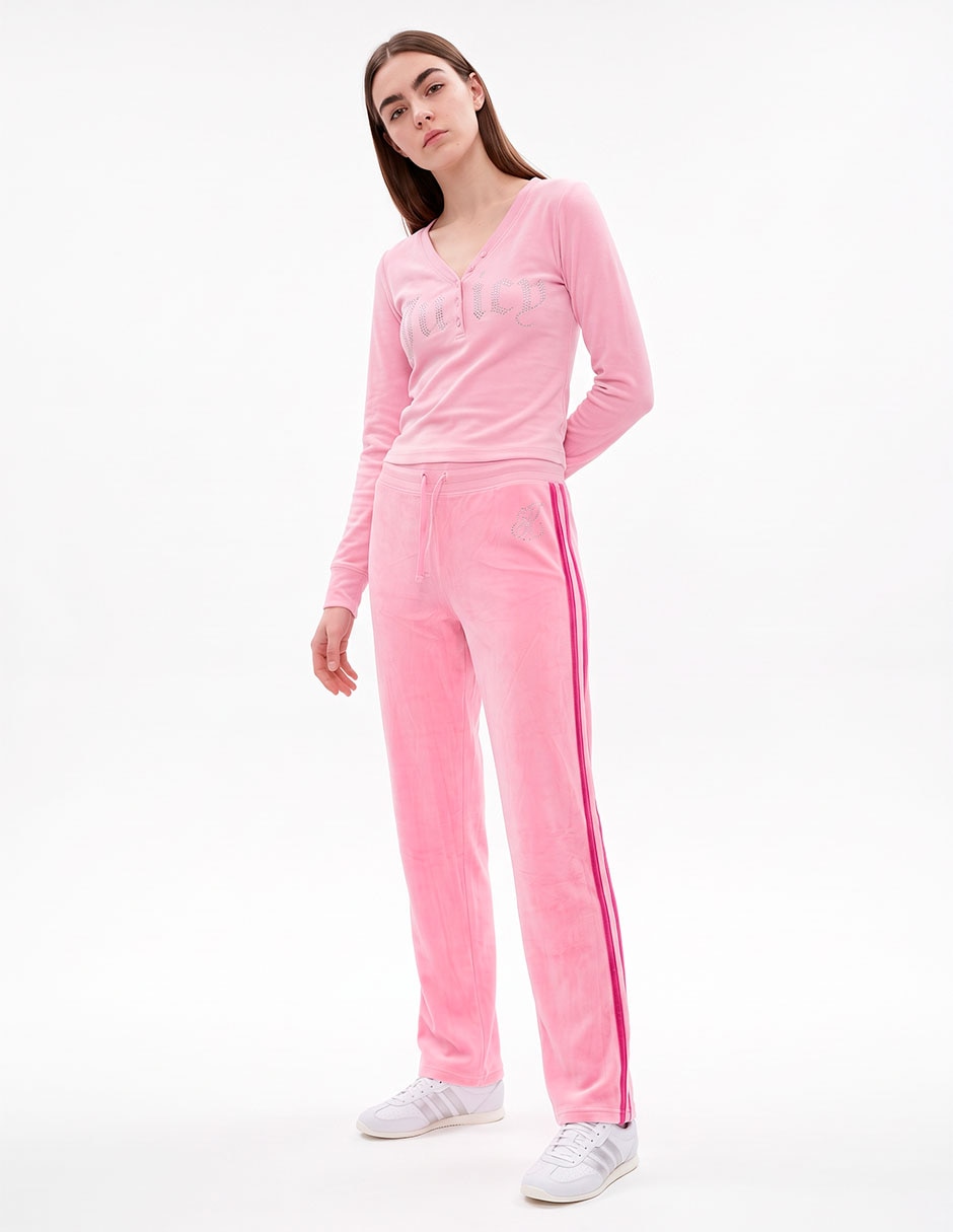 Pants recto con jareta para mujer 3