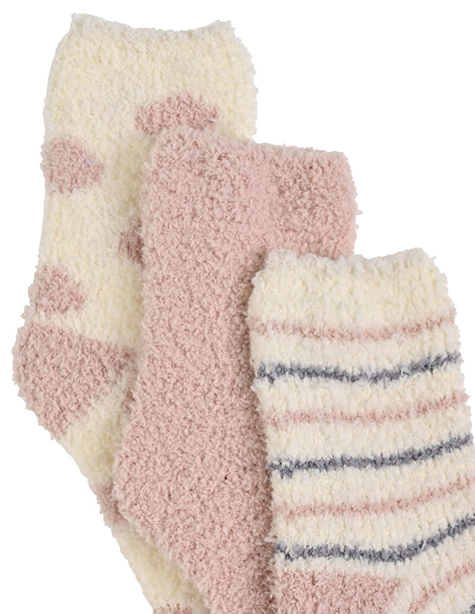 Calceta para mujer 3 pares 3