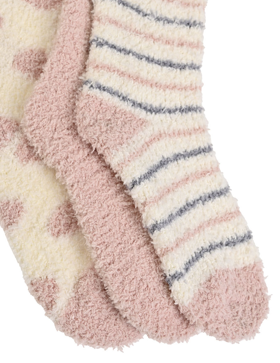 Calceta para mujer 3 pares 4